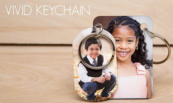 Metal Printed Key Chains