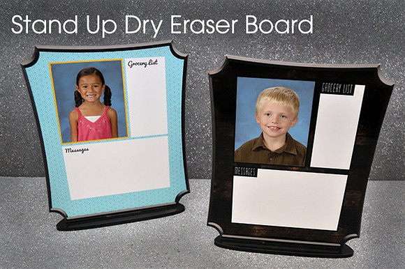 Stand Up Portrait Dry Eraser Board