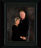 Framed Final Rob & Colleen 8x10 Rounded Black Composite Frame