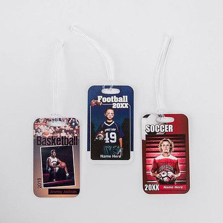 Sports Metal Luggage Tags