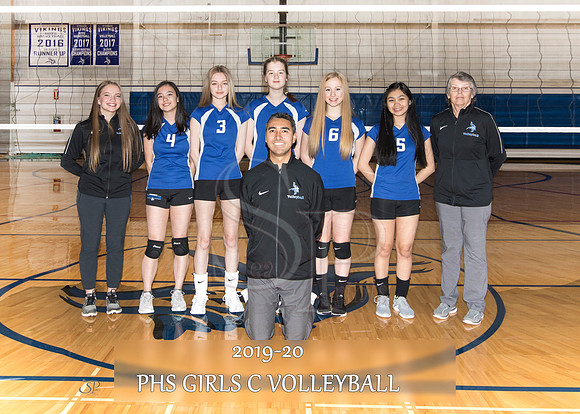 PHS Girls C Volleyball Team